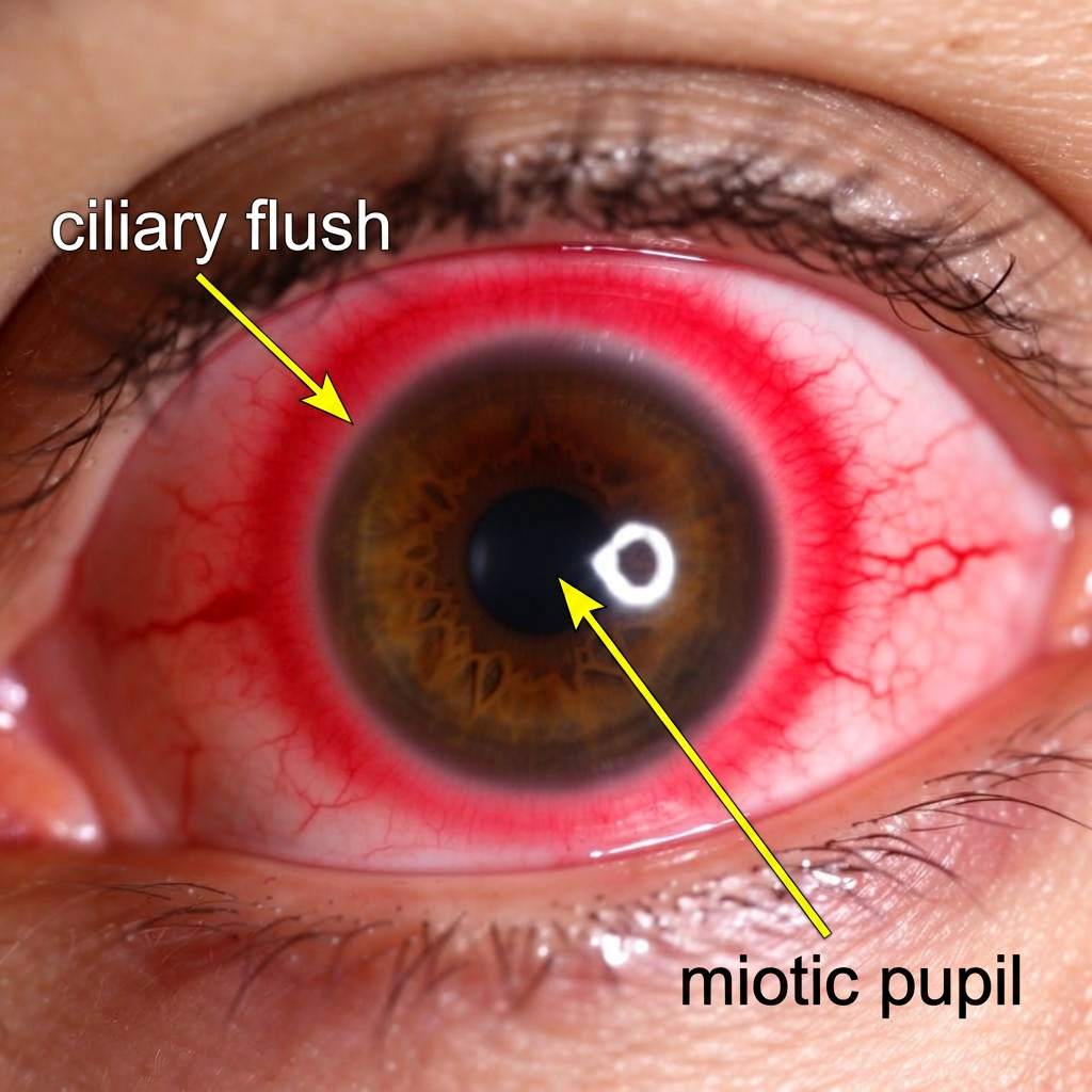Illustration of Iritis / Anterior Uveitis